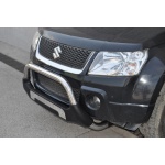 BullBar fata Suzuki Grand Vitara 5usi 10-Prezent - ARP AMAZON, Negru - Chrome - imagine 4