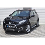 BullBar fata Nissan Qashqai DCI 07-13 - ARP AMAZON, Negru - Chrome - imagine 3