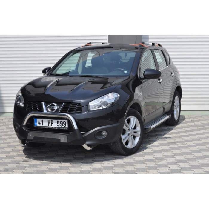 BullBar fata Nissan Qashqai DCI 07-13 - ARP AMAZON, Negru - Chrome - imagine 3
