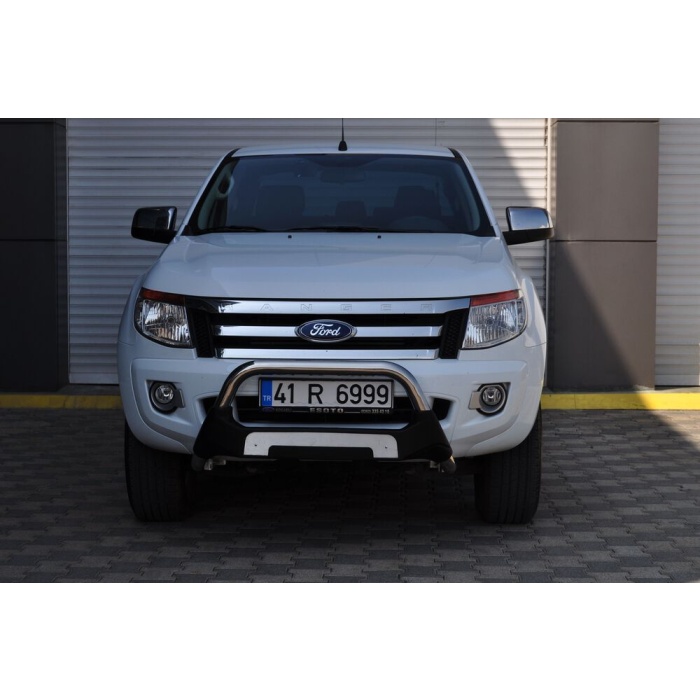 BullBar fata Ford Ranger 12-13 - ARP AMAZON, Negru - Chrome - imagine 2