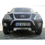 BullBar fata Chery Tiggo 08-11 - ARP AMAZON, Negru - Chrome