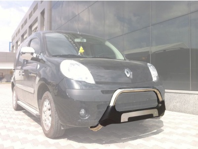 Bullbar fata Renault KANGOO [08-Prezent] - ARP AMAZON, Negru - Chrome - imagine 3