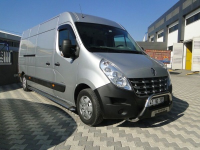BullBar fata Opel Movano MWB 10-Prezent - ARP AMAZON, Negru - Chrome - imagine 5