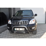 BullBar fata Toyota Land Cruiser Prado 03-09 - ARP AMAZON, Negru - Chrome - imagine 2