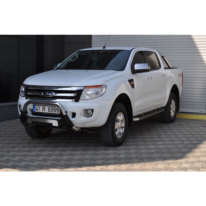 BullBar fata Ford Ranger 12-13 - ARP AMAZON, Negru - Chrome - imagine 8