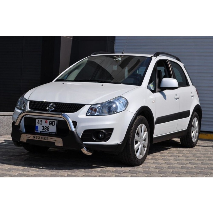 BullBar fata Suzuki SX 4 10-Prezent - ARP AMAZON, Negru - Chrome - imagine 3