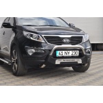 Bullbar fata Kia SPORTAGE [10-15] - ARP AMAZON, Negru - Chrome