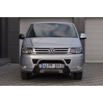 BullBar fata Volkswagen T5 LWB-SWB 04-09 - ARP AMAZON, Negru - Chrome - imagine 3