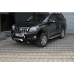 Bullbar fata Toyota LAND CRUISER PRADO [10-Prezent] - ARP AMAZON, Negru - Chrome - imagine 4
