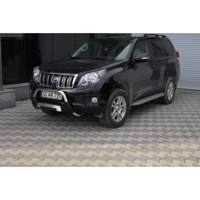 Bullbar fata Toyota LAND CRUISER PRADO [10-Prezent] - ARP AMAZON, Negru - Chrome - imagine 4