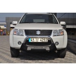 BullBar fata Suzuki Grand Vitara 5usi 10-Prezent - ARP AMAZON, Negru - Chrome - imagine 2