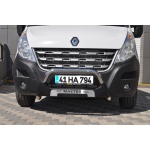 BullBar fata Opel Movano LWB 10-Prezent - ARP AMAZON, Negru - Chrome - imagine 2