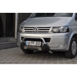 BullBar fata Volkswagen T5 LWB-SWB 04-09 - ARP AMAZON, Negru - Chrome - imagine 2