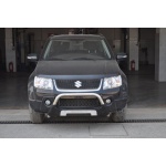 BullBar fata Suzuki Grand Vitara 5usi 10-Prezent - ARP AMAZON, Negru - Chrome - imagine 3