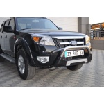 Bullbar fata Ford RANGER [06-11] - ARP AMAZON, Negru - Chrome - imagine 4