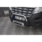 BullBar fata Opel Movano SWB 10-Prezent - ARP AMAZON, Negru - Chrome - imagine 4