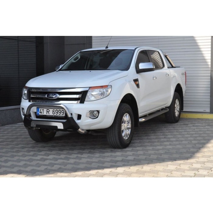 BullBar fata Ford Ranger 12-13 - ARP AMAZON, Negru - Chrome - imagine 4