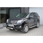 Bullbar fata Toyota LAND CRUISER PRADO [10-Prezent] - ARP AMAZON, Negru - Chrome - imagine 2