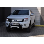 BullBar fata Ford Ranger 12-13 - ARP AMAZON, Negru - Chrome - imagine 5