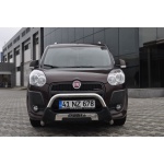 BullBar fata Fiat Doblo SWB-LWB 10-Prezent - ARP AMAZON, Negru - Chrome - imagine 2