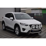 Bullbar fata Mazda CX5 [12-Prezent] - ARP KUNGSBACKA, Chrome, cu suporti pentru LEDbar-uri sau Proiectoare - imagine 6