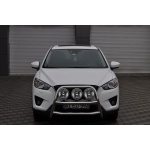 Bullbar fata Mazda CX5 [12-Prezent] - ARP KUNGSBACKA, Chrome, cu suporti pentru LEDbar-uri sau Proiectoare - imagine 4