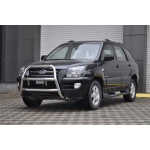 Bullbar fata Kia SPORTAGE [05-09] - ARP KUNGSBACKA, Chrome, cu suporti pentru LEDbar-uri sau Proiectoare - imagine 6