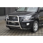 Bullbar fata Kia SPORTAGE [05-09] - ARP KUNGSBACKA, Chrome, cu suporti pentru LEDbar-uri sau Proiectoare - imagine 4