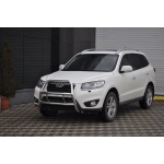 Bullbar fata Hyundai SANTA FE [07-12] - ARP KUNGSBACKA, Chrome, cu suporti pentru LEDbar-uri sau Proiectoare - imagine 4