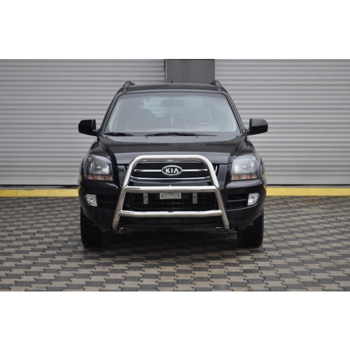 Bullbar fata Kia SPORTAGE [05-09] - ARP KUNGSBACKA, Chrome, cu suporti pentru LEDbar-uri sau Proiectoare - imagine 10