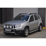 Bullbar fata Dacia DUSTER [13-Prezent] - ARP KUNGSBACKA, Chrome, cu suporti pentru LEDbar-uri sau Proiectoare - imagine 2