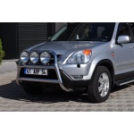 Bullbar fata Honda CRV [02-07] - ARP KUNGSBACKA, Chrome, cu suporti pentru LEDbar-uri sau Proiectoare - imagine 3