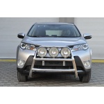 Bullbar fata Toyota RAV 4 [13-15] - ARP KUNGSBACKA, Chrome, cu suporti pentru LEDbar-uri sau Proiectoare - imagine 13