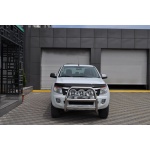BullBar fata Ford Ranger 12-13 - ARP KUNGSBACKA, Chrome, cu suporti pentru LEDbar-uri sau Proiectoare - imagine 3