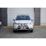 BullBar fata Subaru Forester 13-Prezent - ARP KUNGSBACKA, Chrome, cu suporti pentru LEDbar-uri sau Proiectoare - imagine 2