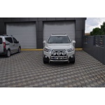 BullBar fata Renault Kangoo 15-Prezent - ARP KUNGSBACKA, Chrome, cu suporti pentru LEDbar-uri sau Proiectoare - imagine 2