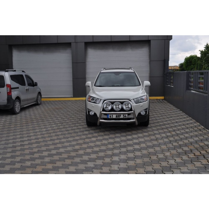 BullBar fata Renault Kangoo 15-Prezent - ARP KUNGSBACKA, Chrome, cu suporti pentru LEDbar-uri sau Proiectoare - imagine 2