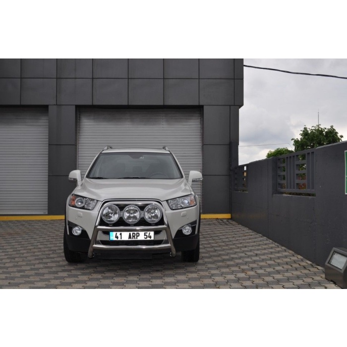BullBar fata Renault Kangoo 15-Prezent - ARP KUNGSBACKA, Chrome, cu suporti pentru LEDbar-uri sau Proiectoare - imagine 4