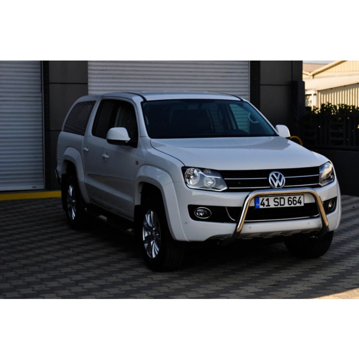Bullbar fata Volkswagen AMAROK [10 - 15] - ARP DINAMIC, Chrome - imagine 7