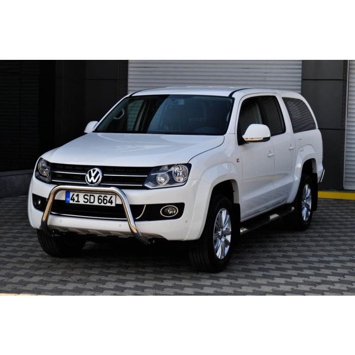 Bullbar fata Volkswagen AMAROK [10 - 15] - ARP DINAMIC, Chrome - imagine 6