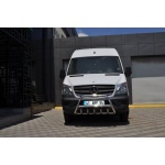 BullBar fata Mercedes Sprinter LWB 14-Prezent - ARP INFORM, Chrome - imagine 4