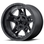 Janta aliaj 9x17" 6x135/6x139.7 ET -12 Negru Mat XD 827 RS3