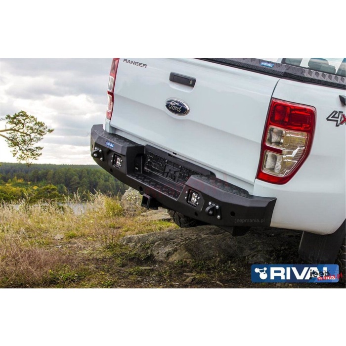 Bara spate HD Rival din aluminiu - Ford Ranger PX 2012-2015; 2016-, motorizare 2,2 si 3,2, fara LED - imagine 4