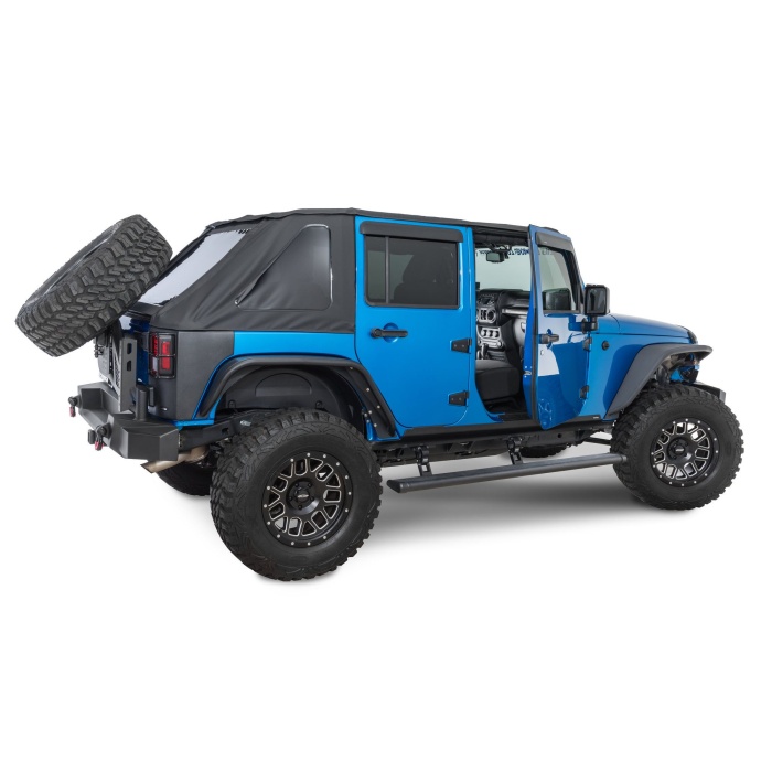 Praguri electrice AMP Research - Jeep Wrangler JK 4 usi - imagine 3