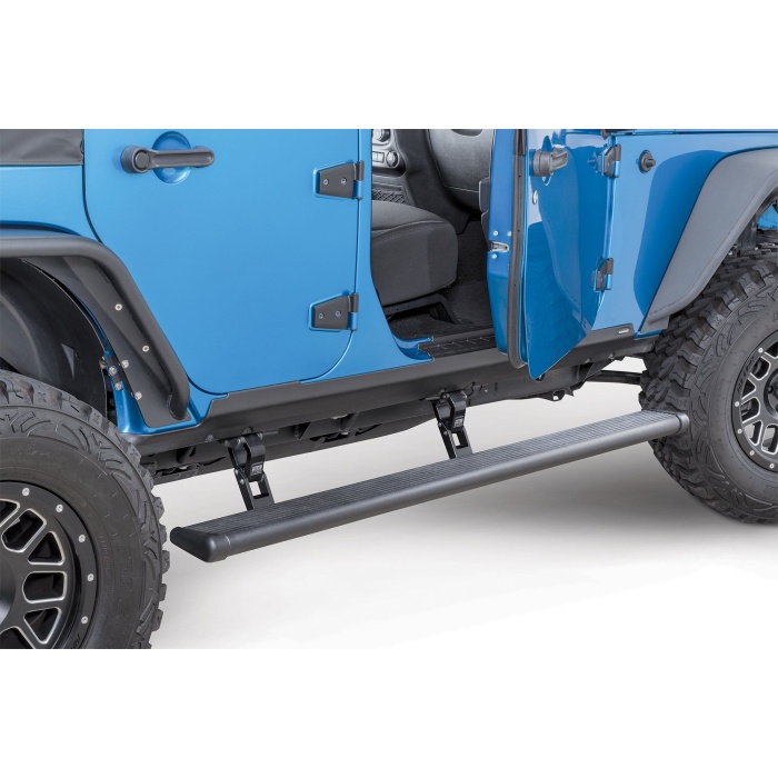Praguri electrice AMP Research - Jeep Wrangler JK 4 usi - imagine 2