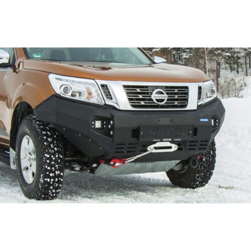 Bara fata HD Rival din aluminiu - Nissan Navara D23 2015-, motorizare 2,5D si 2,3D (incl. EURO6), cu LED 2D.4101.1-W410