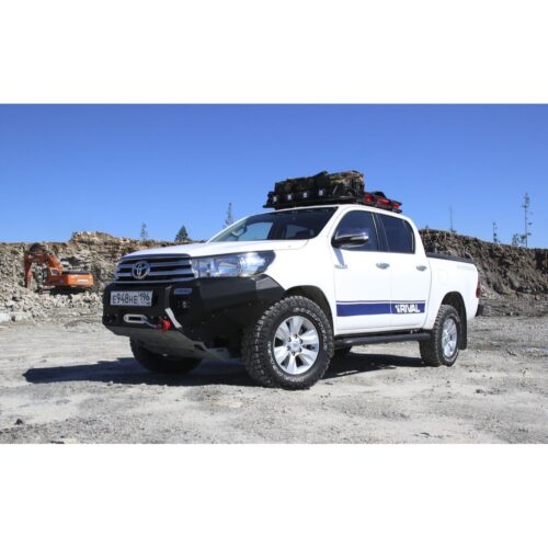 Bara fata HD Rival din aluminiu - Toyota Hilux Revo 2015-, toate motorizarile, cu LED 2D.5701.1-E410