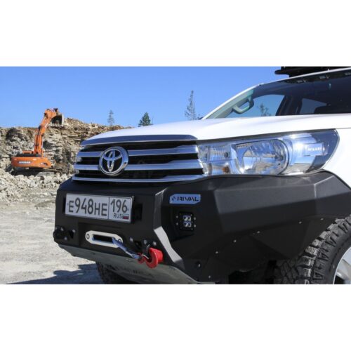 Bara fata HD Rival din aluminiu - Toyota Hilux Revo 2015-, toate motorizarile, cu LED 2D.5701.1-W410