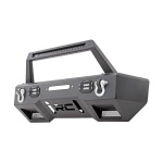 Bara protectie fata cu placuta troliu Jeep Wrangler JK Rough Country