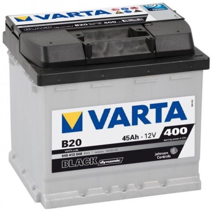 Baterie auto Varta Black Dynamic B20 12V 45Ah/400A - imagine 2